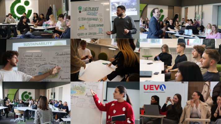 UEVA Sustainability Challenge събра студенти от пет европейски държави във Варна